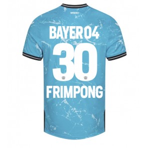 Bayer Leverkusen Jeremie Frimpong #30 Tredje trøje 2023-24 Kort ærmer